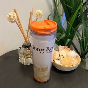 Starbucks Global Icon Series Insulated Travel Tumbler / Mug 12 oz - Hong Kong